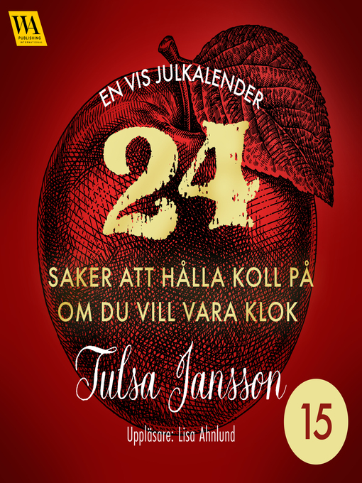 Title details for 15 by Tulsa Jansson - Wait list